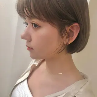 ショート 本田 奈穂美のヘアスタイル