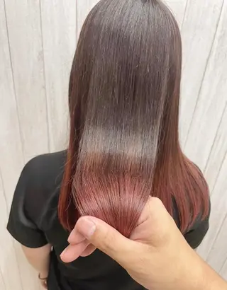 ロング カラー est hair &beautyのヘアスタイル