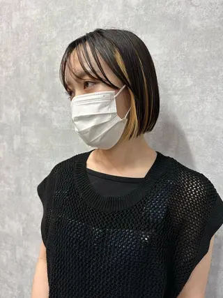 ショート C’LD hair produce /シールドヘア所属・モテ髪/ボブ/ショー ト/アダチフウトのヘアスタイル