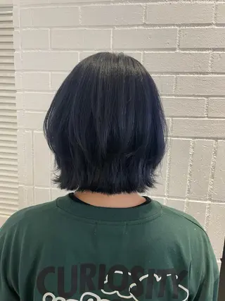 ミディアム カラー ハイトーン×デザイン 🪽🫧HIKARIのヘアスタイル