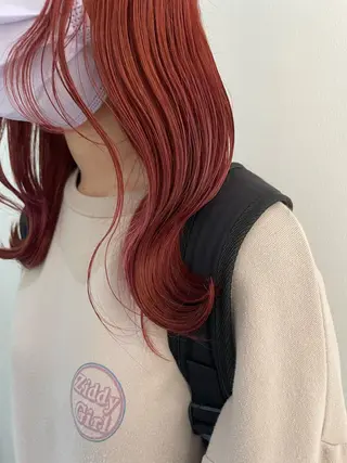 ミディアム カラー ボブ美容師 /馬場 翼のヘアスタイル