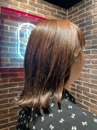 ミディアム Hair salon 6所属・照井 奈保子のヘアスタイル