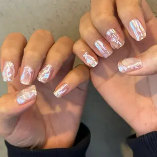 ネイル unwind ┊︎冬っぽネイル🧸のネイルデザイン