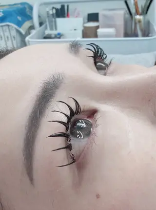 マツエク・マツパ 🎱🌸ジ ジ🌸🎱のマツエク・マツパデザイン