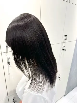セミロング 傷まないブリーチ🪽 /大図みらいのヘアスタイル