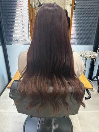 ロング カラー ヘアアレンジ 美容室HEART武蔵新城店所属・小野寺 舞のヘアスタイル