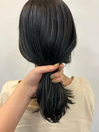 ミディアム 鈴木 三保のヘアスタイル