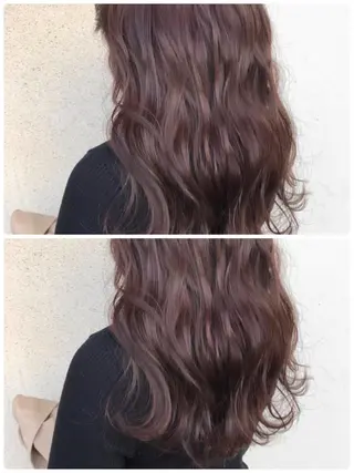 ロング カラー ヘアアレンジ topstylist 芳賀みなみのヘアスタイル