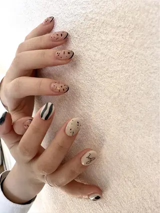 ネイル private nail salon &sumika所属・三輪 絢香のネイルデザイン