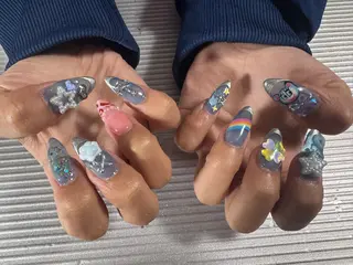 ネイル 土屋 萌笑のネイルデザイン