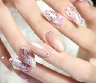 ネイル Lulu nail salon 南堀江店所属・西村 あやかのネイルデザイン