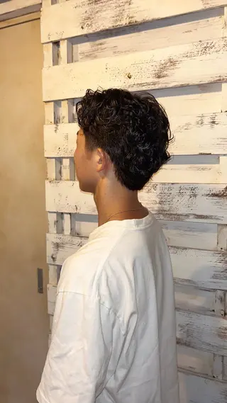 ショート 佐藤 ウィリアムのヘアスタイル