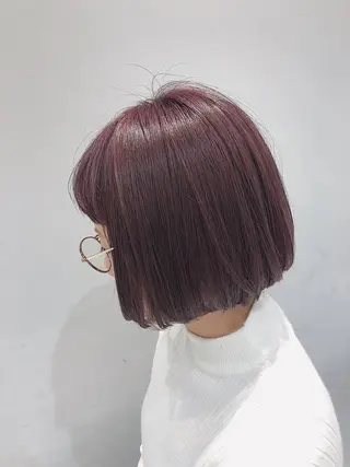 ショート カラー 韓国ヘア🇰🇷 トヨキトキコのヘアスタイル