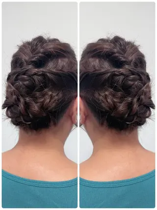 ヘアアレンジ 艶カラー🕊️ ✴︎Yukari✴︎のヘアスタイル