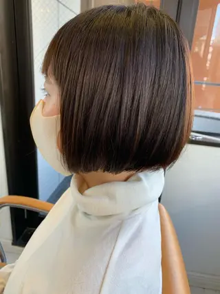 ミディアム 小沼采唯👧🏼 海好きオヌちゃんのヘアスタイル