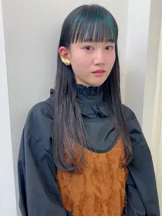 ロング カラー 栄/矢場町 三井太朗のヘアスタイル