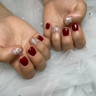 ネイル S LOUNGE NAIL所属・パーツたくさん🍓 SUMIのネイルデザイン