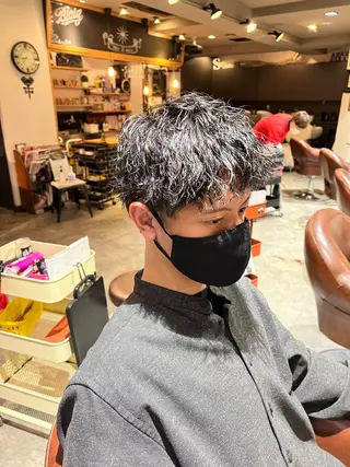 ショート メンズ familiar BOND所属・佐々木陸斗 ショート&メンズのヘアスタイル