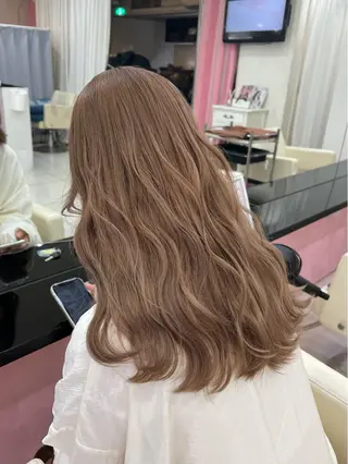 ミディアム シーズン エクステ/大阪梅田駅のヘアスタイル