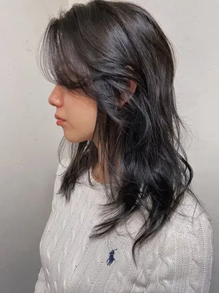 ロング カラー 大阪/梅田すぐ /パーマ落とし専門店のヘアスタイル