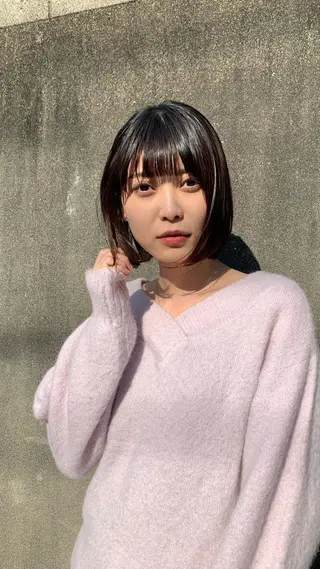 ショート 岡田 知佳のヘアスタイル