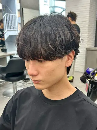 パーマ メンズ 韓国メンズヘア 🇰🇷つかさのヘアスタイル