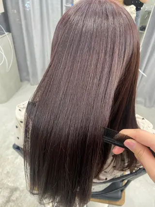 ロング EMANONシェアサロン吉祥寺駅公園口店所属・🩶艶カラー🩶 柿沼うららのヘアスタイル