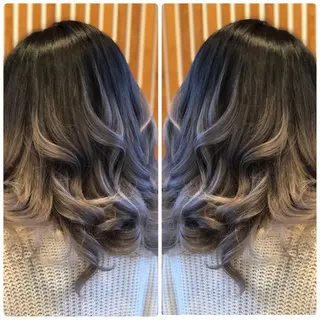 ミディアム カラー 小山内 龍一郎 店長のヘアスタイル