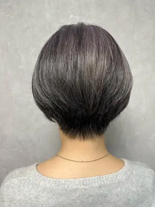 ショート MIKOTO/マンツ ーマン/髪質改善🤎のヘアスタイル