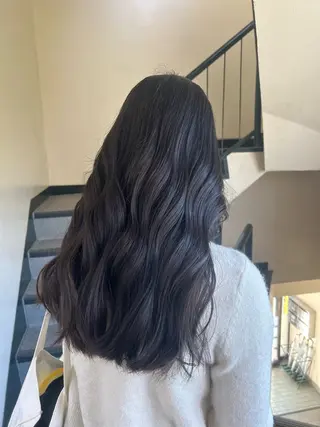 ロング カラー ヘアアレンジ ☕️結【suii.】 ボブ/ヘアセット☕️のヘアスタイル