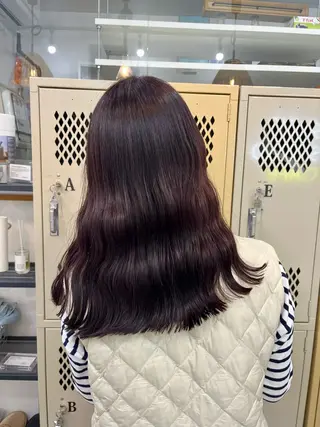 ミディアム カラー 🌼sunc HINAMI🌼のヘアスタイル