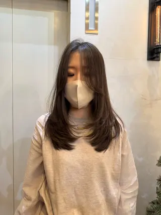 ロング 🐋湊 ゆうき /レイヤーカット🫧のヘアスタイル