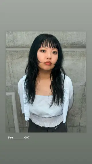 ロング カラー 🎀ハイトーン/レイ ヤー/Reina🎀のヘアスタイル