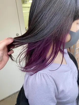 ミディアム レイヤーカット/ ブリーチカラー/雅人のヘアスタイル