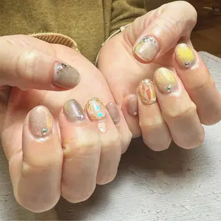 ネイル nail&eyelash mate所属・京都/東向日/桂 ayumiのネイルデザイン
