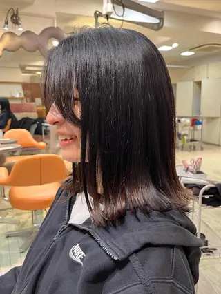 ミディアム ボブ/透明感カラー /大宮/たぐち🥣のヘアスタイル