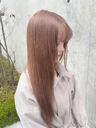 ロング カラー 🧸ミルクティー🧸 kousei🧸のヘアスタイル