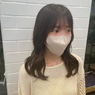 セミロング knot by belle所属・Hana❁⃘*.ﾟ Jr.stylistのヘアスタイル