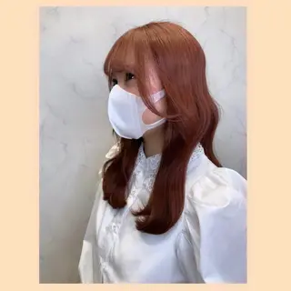 セミロング 縮毛矯正特化🩰 竹口はるかのヘアスタイル