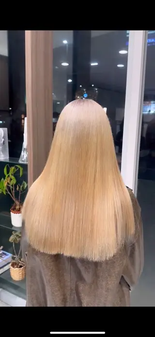 ロング カラー 🕯コバ/レイヤー/ 透明感/縮毛🕯のヘアスタイル