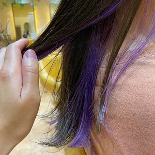 ロング カラー 佐藤 彩香のヘアスタイル