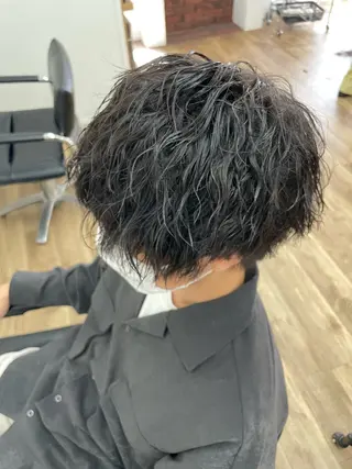ショート メンズ Ameri Hair Salon所属・yuma 藤井佑馬のヘアスタイル