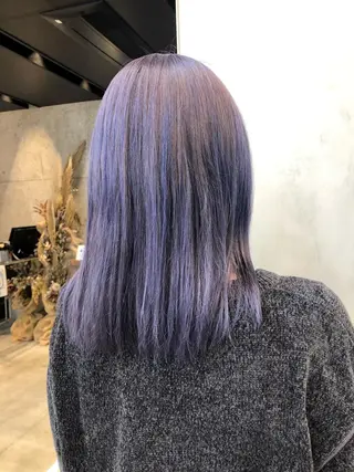 カラー 🫧艶髪/ブリーチ 🐳honami🫧のヘアスタイル