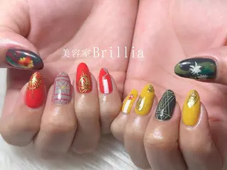 ネイル 柴田 彩のネイルデザイン