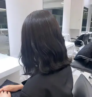 ミディアム カラー haruka /カットモデル募集のヘアスタイル