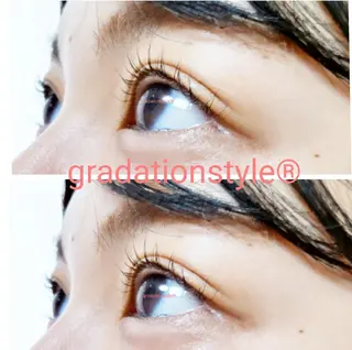 マツエク・マツパ 🎼グラデーション スタイル札幌♫*✧のマツエク・マツパデザイン