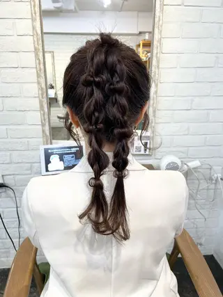 ロング ヘアアレンジ 🫧 MAKI🫧のヘアスタイル