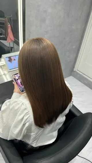 カラー CS made by SHACHU 栄所属・💖艶カラー💖 mikuのヘアスタイル