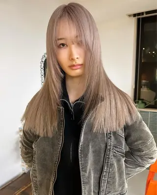 ロング カラー 大阪ハイトーン /MYUUのヘアスタイル