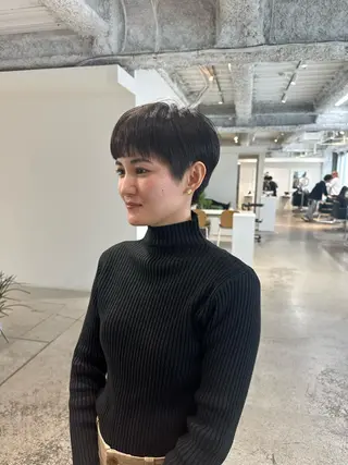 ショート 美容室ANY所属・トップスタイリスト 赤塚蓉子のヘアスタイル